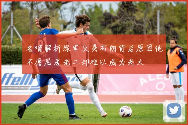 名嘴解析绿军交易布朗背后原因他不愿屈居老二却难以成为老大