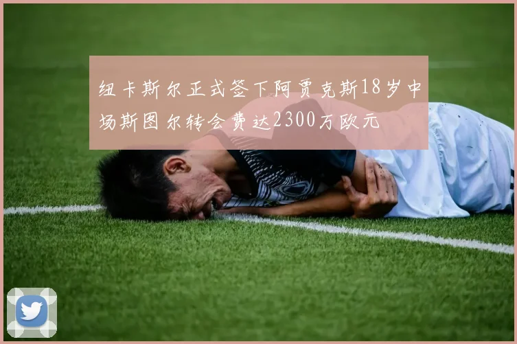 纽卡斯尔正式签下阿贾克斯18岁中场斯图尔转会费达2300万欧元